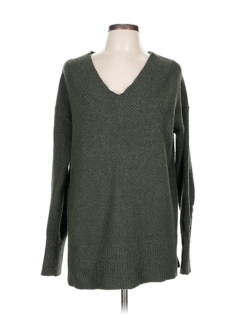 Pre-owned A.n.a. A New Approach Pullover Sweater In Green