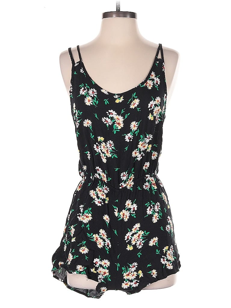 Pre-owned Charlotte Russe Romper In Black