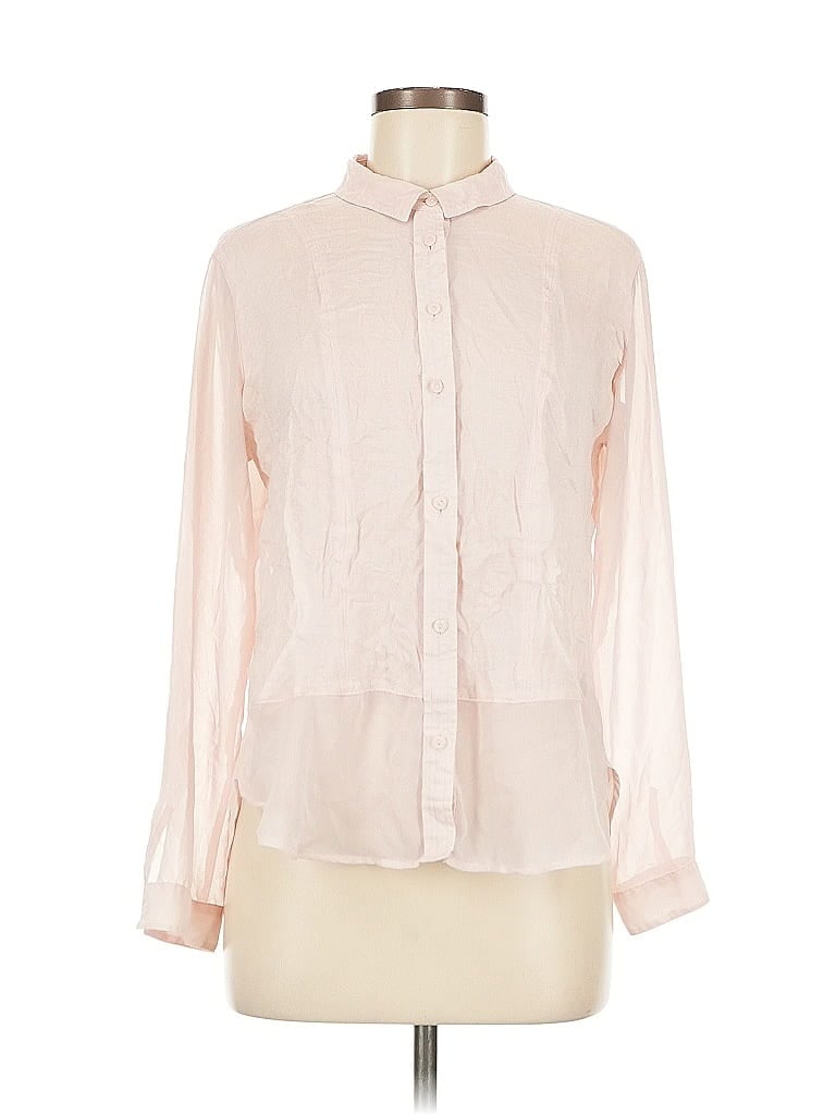AMERICAN EAGLE OUTFITTERS Pre-owned Long Sleeve Blouse In Pink