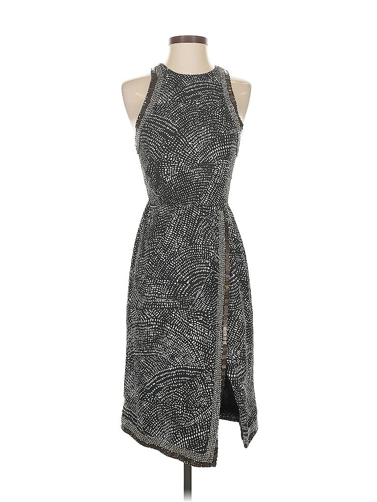 H&M Pre-owned Cocktail Dress In Gray