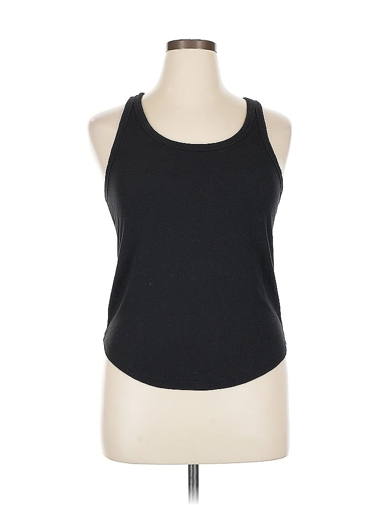Pre-owned Active By Old Navy Tank Top Black Halter Neckline Tops
