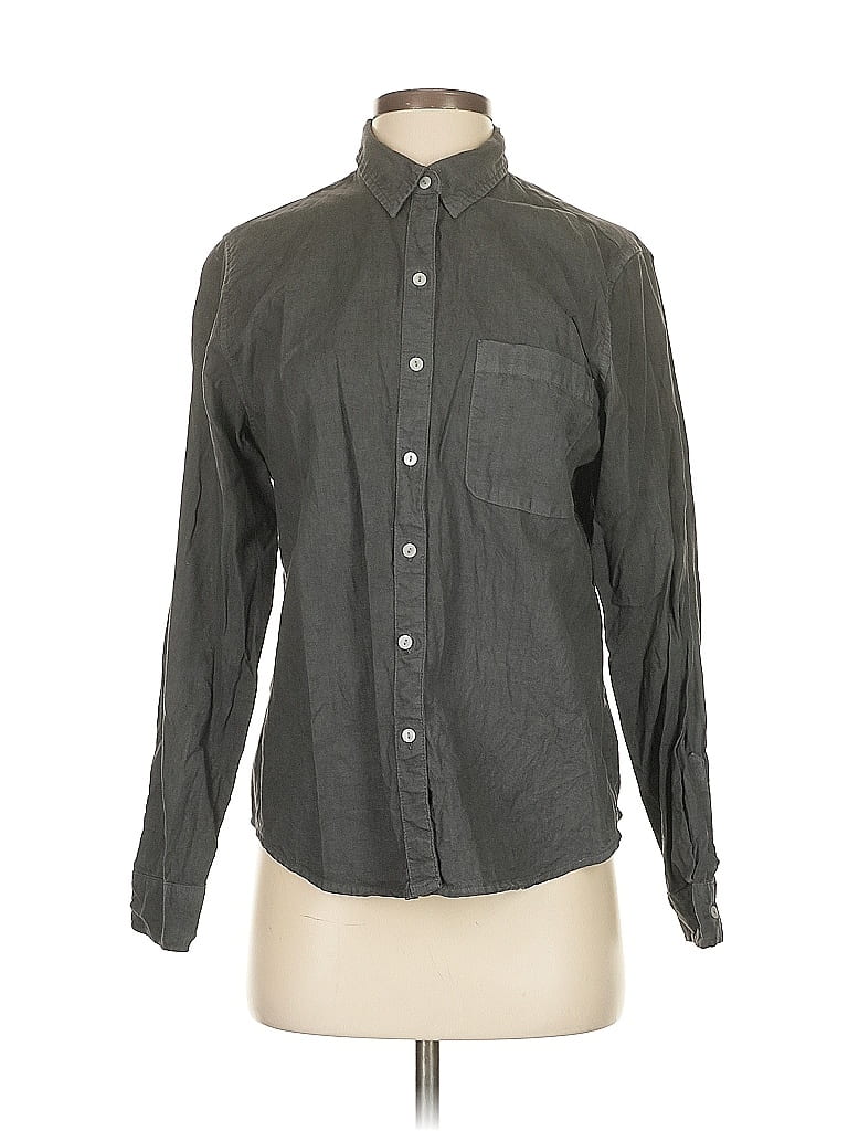 UNIVERSAL THREAD Pre-owned Long Sleeve Button Down Shirt In Gray