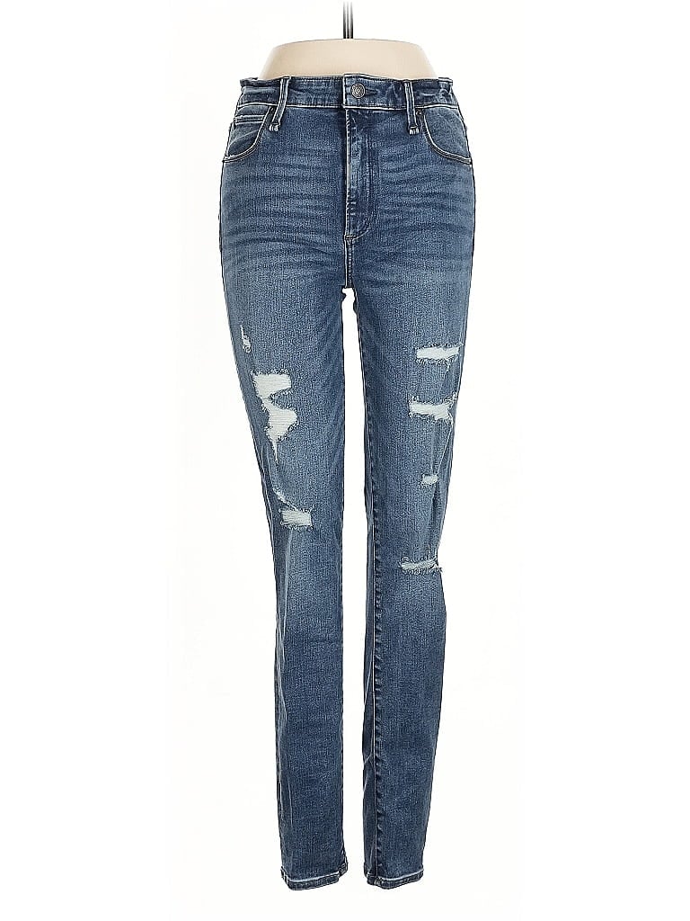 ABERCROMBIE & FITCH Pre-owned Jeans In Blue