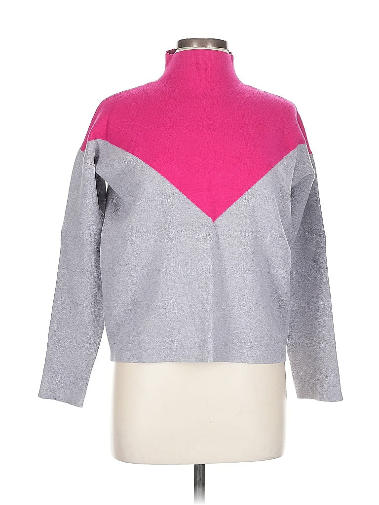 Pre-owned Cynthia Rowley Tjx Turtleneck Sweater In Gray