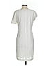 Reiss 100% Polyester Graphic White Casual Dress Size 4 - photo 2
