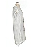 Reiss 100% Polyester Graphic White Casual Dress Size 4 - photo 4