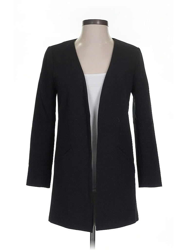 Pre-owned Halogen Coat In Black