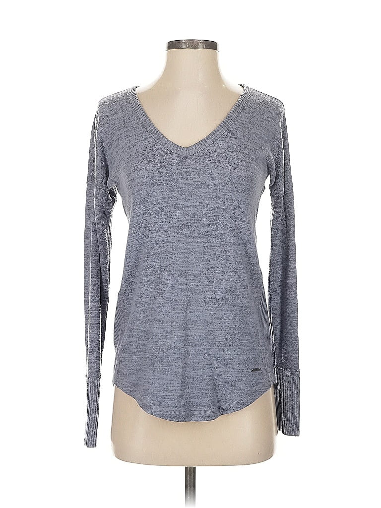 ABERCROMBIE & FITCH Pre-owned Pullover Sweater In Gray