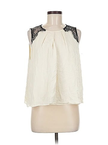 Alice + Olivia Sleeveless Silk Top (view 1)