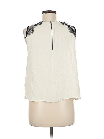 Alice + Olivia Sleeveless Silk Top (view 2)