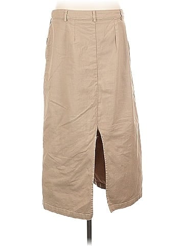 Self Contrast Casual Skirt (view 2)