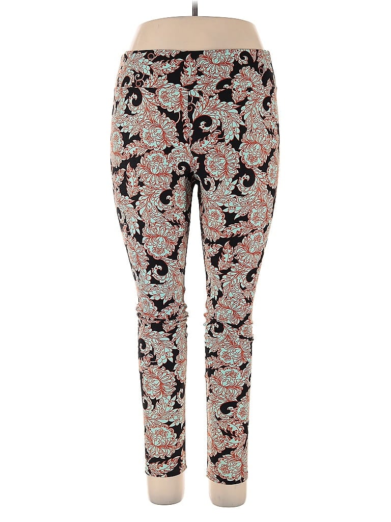 Pre-owned Lularoe Casual Pants In Blue