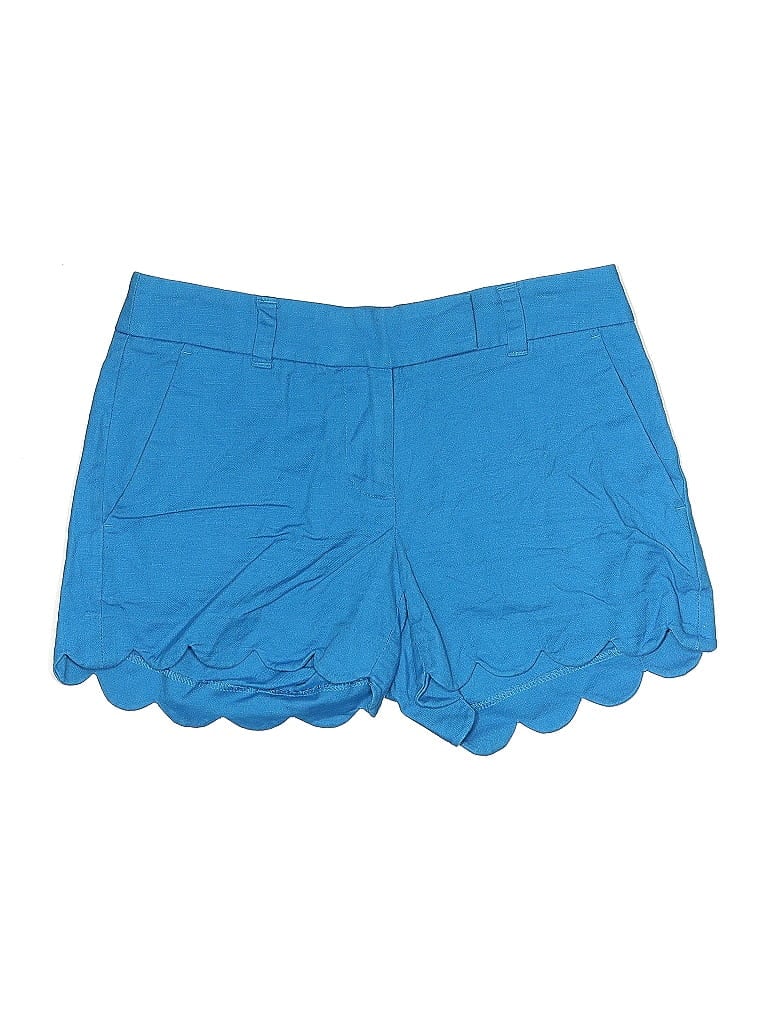 Pre-owned J.crew Factory Store Shorts In Blue