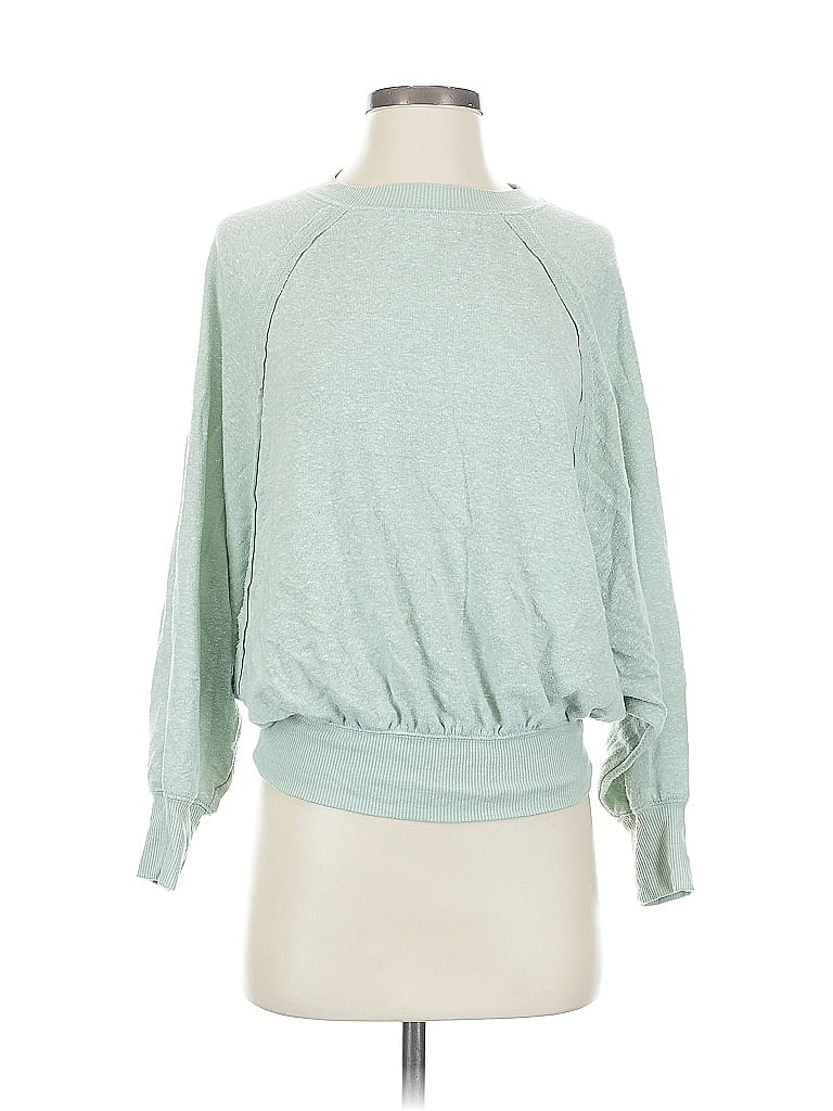 Pre-owned Out From Under Sweatshirt In Green