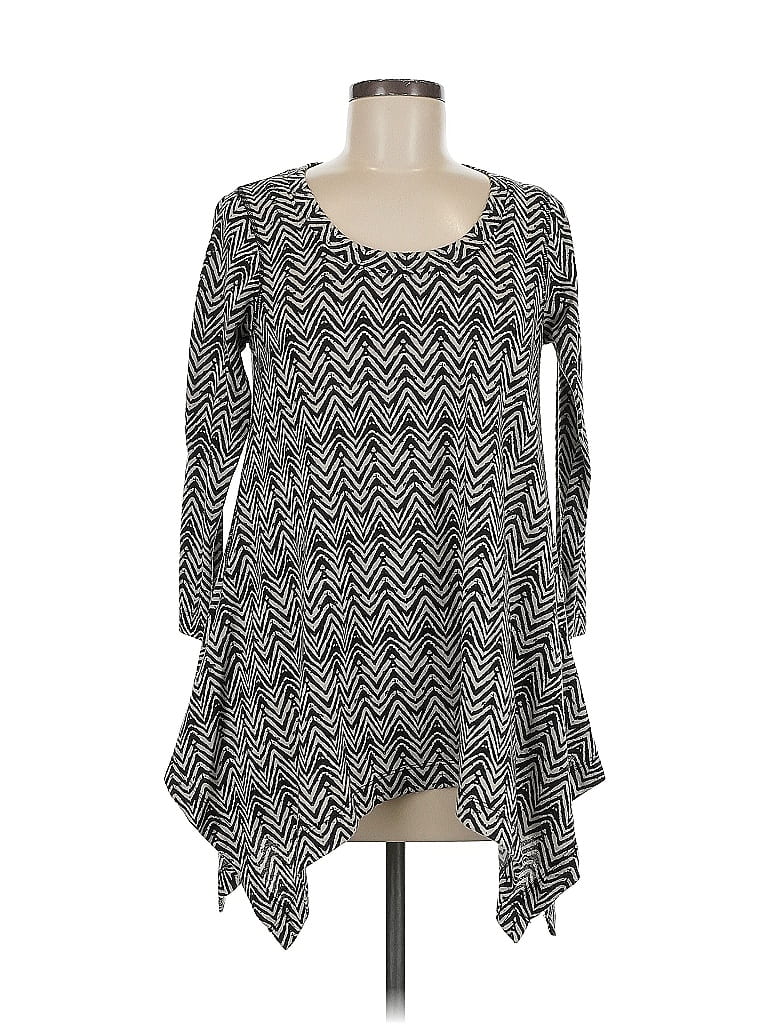 Pre-owned Premise 3/4 Sleeve T-shirt In Gray