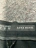 Zara Basic Solid Black Dress Pants Size M - photo 4