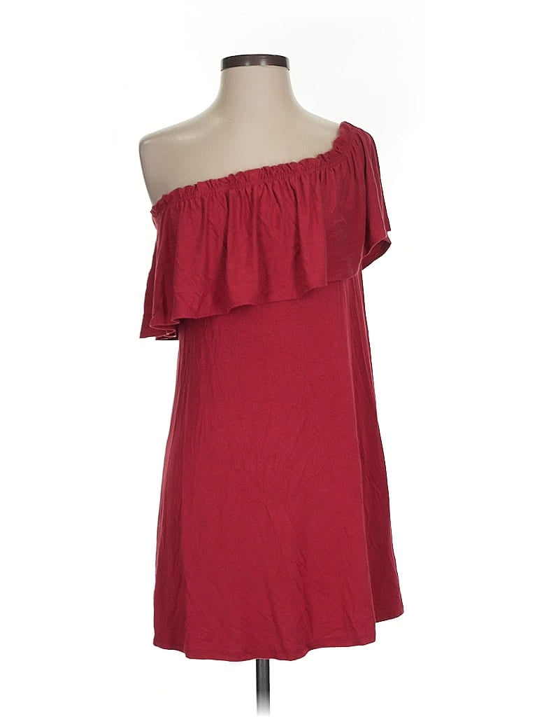 Pre-owned Abercrombie & Fitch Casual Dress In Red
