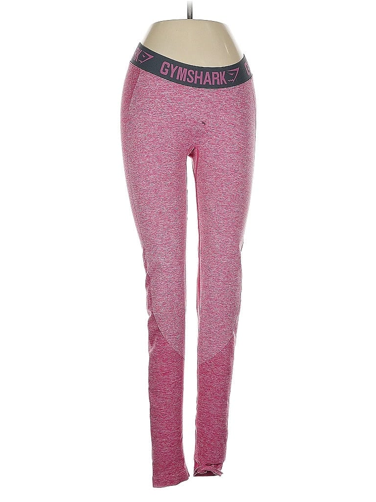 Pre-owned Gymshark Active Pants In Pink