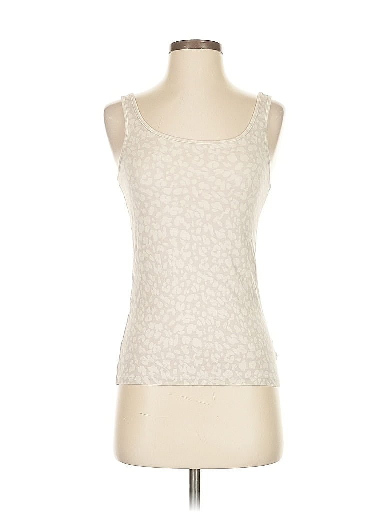 Pre-owned A New Day Tank Top Ivory Strapless Neckline Tops In White