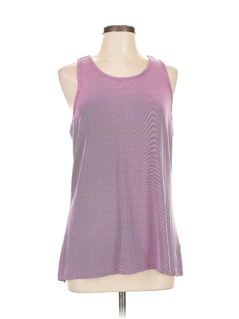 AVIA Pre-owned Tank Top Purple Halter Neckline Tops
