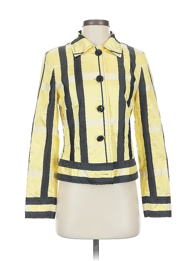 Pre-owned Assorted Brands Jacket In Yellow