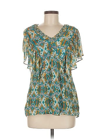 Nicole by Nicole Miller Short Sleeve Blouse (view 1)