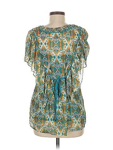 Nicole by Nicole Miller Short Sleeve Blouse (view 2)