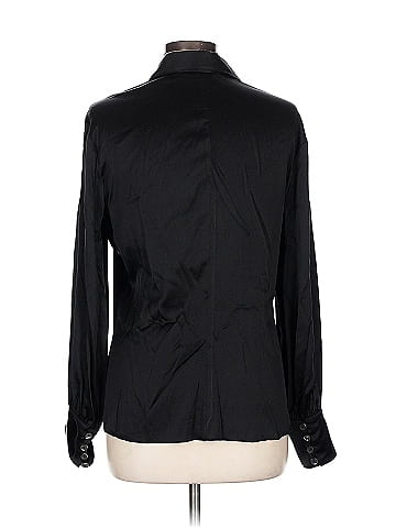 Trina Turk Long Sleeve Silk Top (view 2)