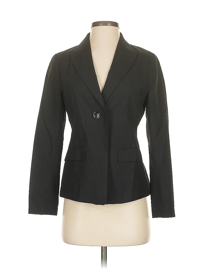 Pre-owned Ann Taylor Factory Blazer Jacket In Black