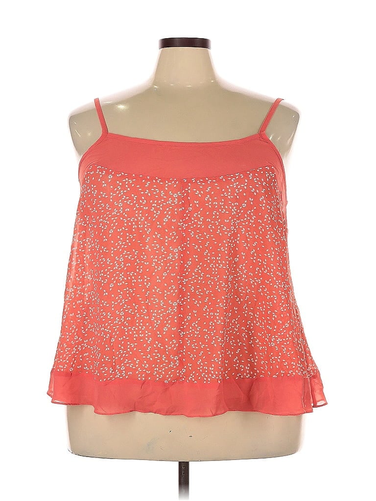 Pre-owned Torrid Sleeveless Blouse In Orange