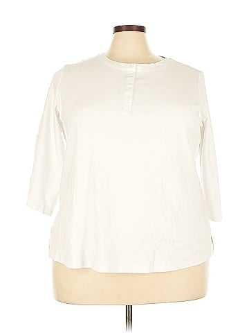 Isaac Mizrahi LIVE! 3/4 Sleeve T-Shirt (view 1)