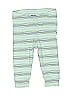 Tea 100% Cotton Stripes Green Casual Pants Size 3-6 mo - photo 1