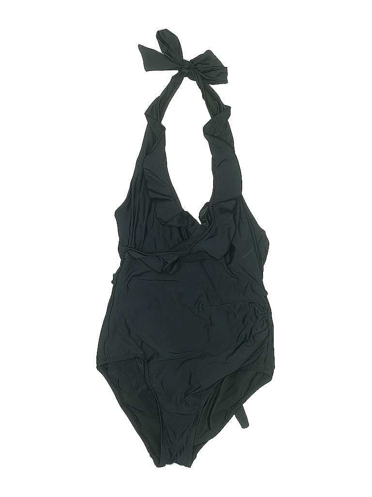 Pre-owned Allihop One Piece Swimsuit In Green