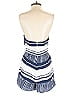 Lulus 100% Polyester Stripes Blue Romper Size S - photo 2