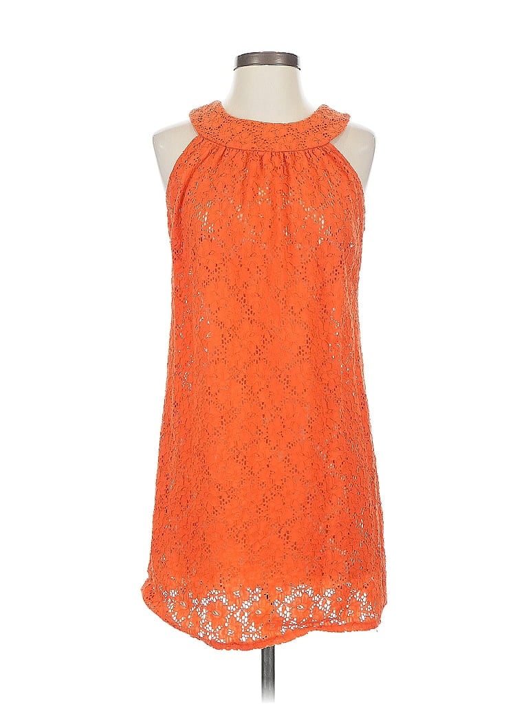Pre-owned Laundry By Design Cocktail Dress In Orange
