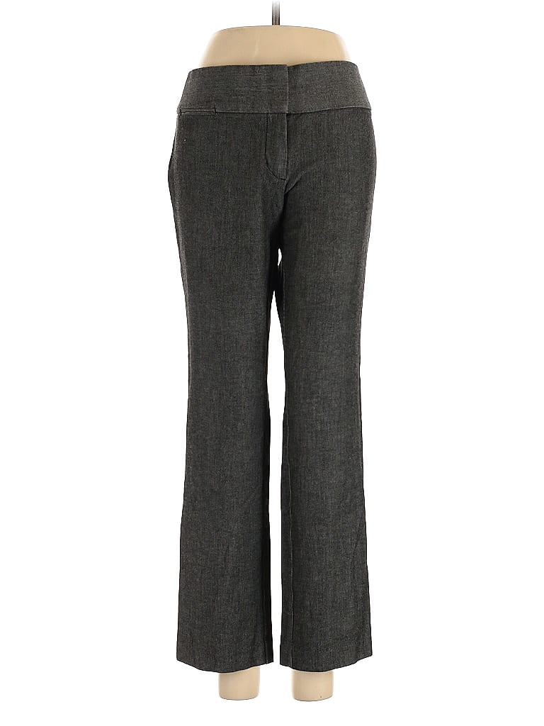 Pre-owned Ann Taylor Loft Dress Pants In Gray