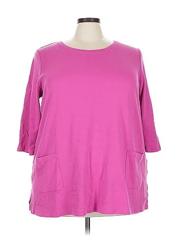 Isaac Mizrahi LIVE! 3/4 Sleeve T-Shirt (view 1)