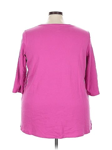 Isaac Mizrahi LIVE! 3/4 Sleeve T-Shirt (view 2)