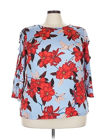 Liz Claiborne Career 3/4 Sleeve Blouse (view 1)