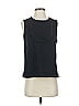Ann Taylor 100% Polyester Black Sleeveless Top Size S - photo 1