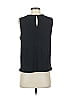 Ann Taylor 100% Polyester Black Sleeveless Top Size S - photo 2