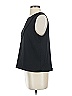 Ann Taylor 100% Polyester Black Sleeveless Top Size S - photo 5