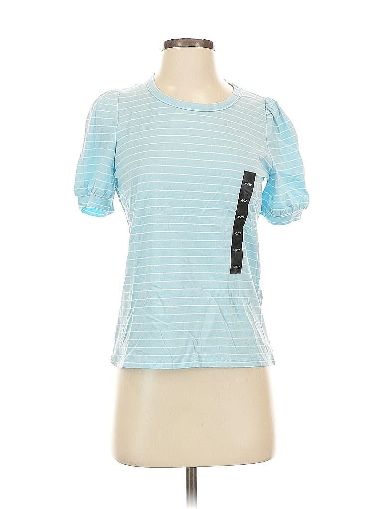 Pre-owned Banana Republic Factory Store Short Sleeve T-shirt In Blue