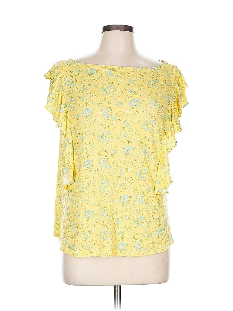 CHAPS Pre-owned Sleeveless T-shirt In Yellow