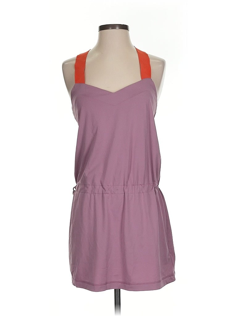 Pre-owned Gap Fit Casual Dress In Purple