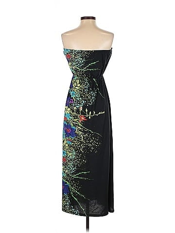 Planet Gold Cocktail Dress (view 2)