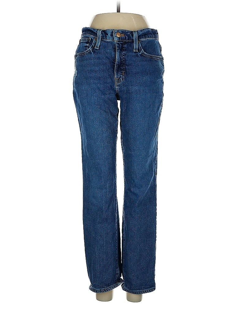 Pre-owned J.crew Factory Store Jeans In Blue