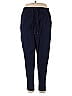 Adar Solid Blue Casual Pants Size XL - photo 1