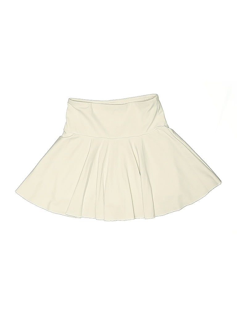 Pre-owned Unbranded Casual Skirt In White