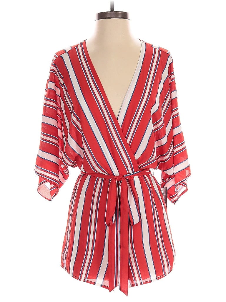 Pre-owned Lulus Romper In Red